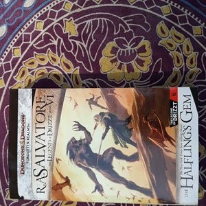 The Halfling's Gem R.A. Salvatore The Legend of Drizzt VI LIKE NEW DnD